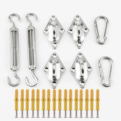 Avtomobil yan çətirləri – Sail, Triangular Shape - square-universal-accessories-need-to-be-purchased-separately-1-15m-quadrilateral