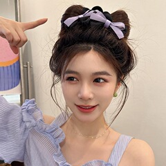 法式优雅蝴蝶结发抓夹新款大号发夹女后脑勺发饰高级感鲨鱼夹