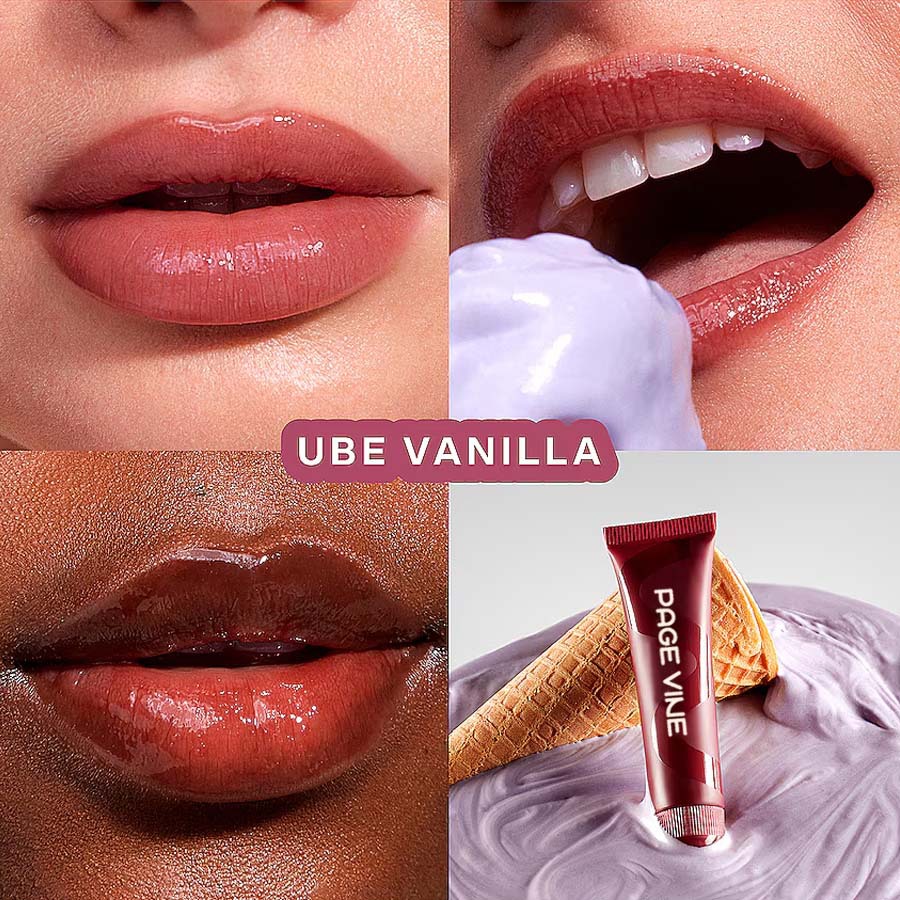 Maquillaje transfronterizo PAGE VINE marca caliente conjunto de esmalte de labios plano hidratante e hidratante belleza de comercio exterior
