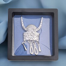 贵州苗族头饰冰箱贴银饰头冠旅游纪念品送礼送闺蜜民族风民族特色