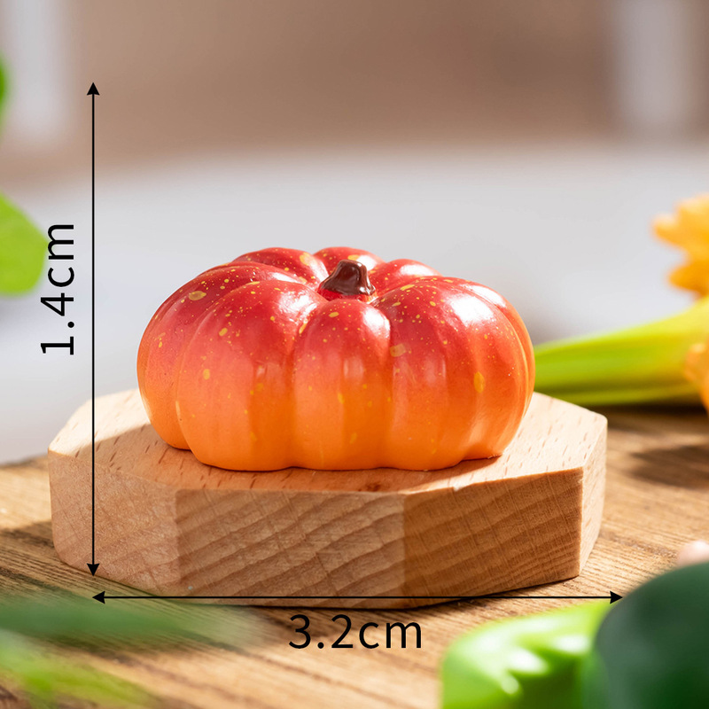 ミニチュア風景クリエイティブシミュレーション食品おもちゃリアルな野菜樹脂装飾品ドールハウス造園 diy 装飾アクセサリー|undefined