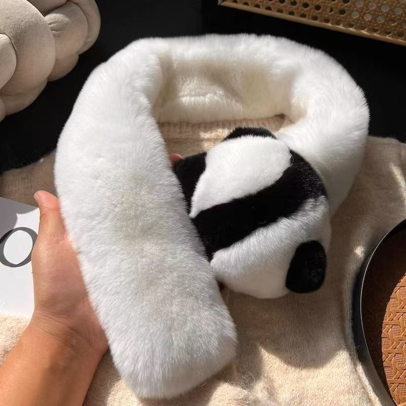 Pantalones de cabello de cabello de doble cara