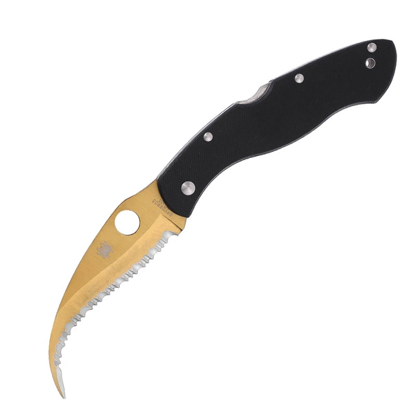 Folding knife gold