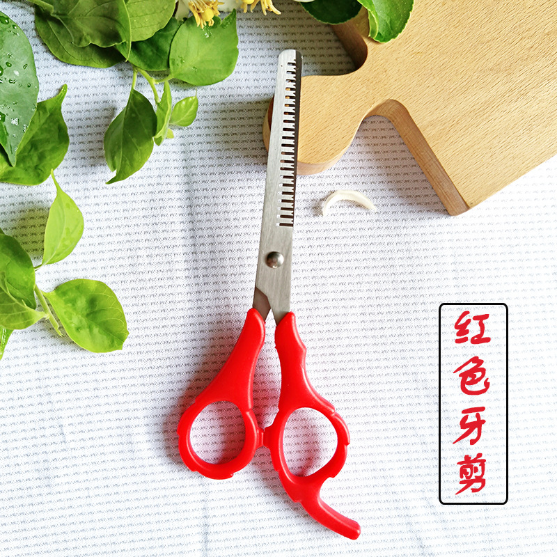 Tijeras para peluquería infantil, acero inoxidable, kit con peine – Mayorista de Yiwu