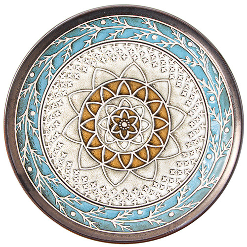 European style kiln-turned underglaze hand-painted ceramic tableware plate creative set cake deep dish rice bowl steak plate
