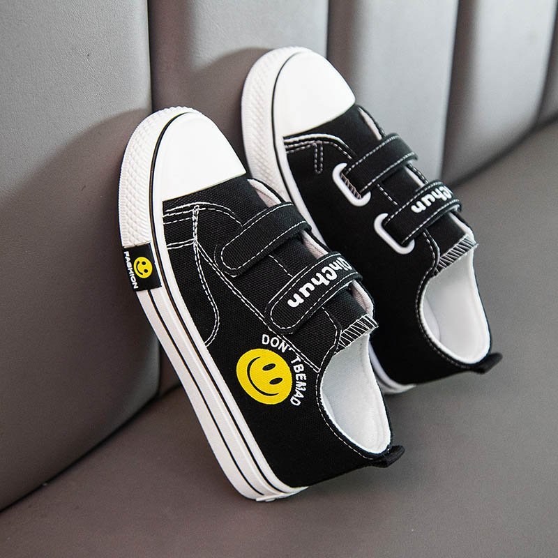 Children's canvas shoes low-top unisex children's board shoes 2024 autumn new children's shoes versatile soft sole baby casual shoes