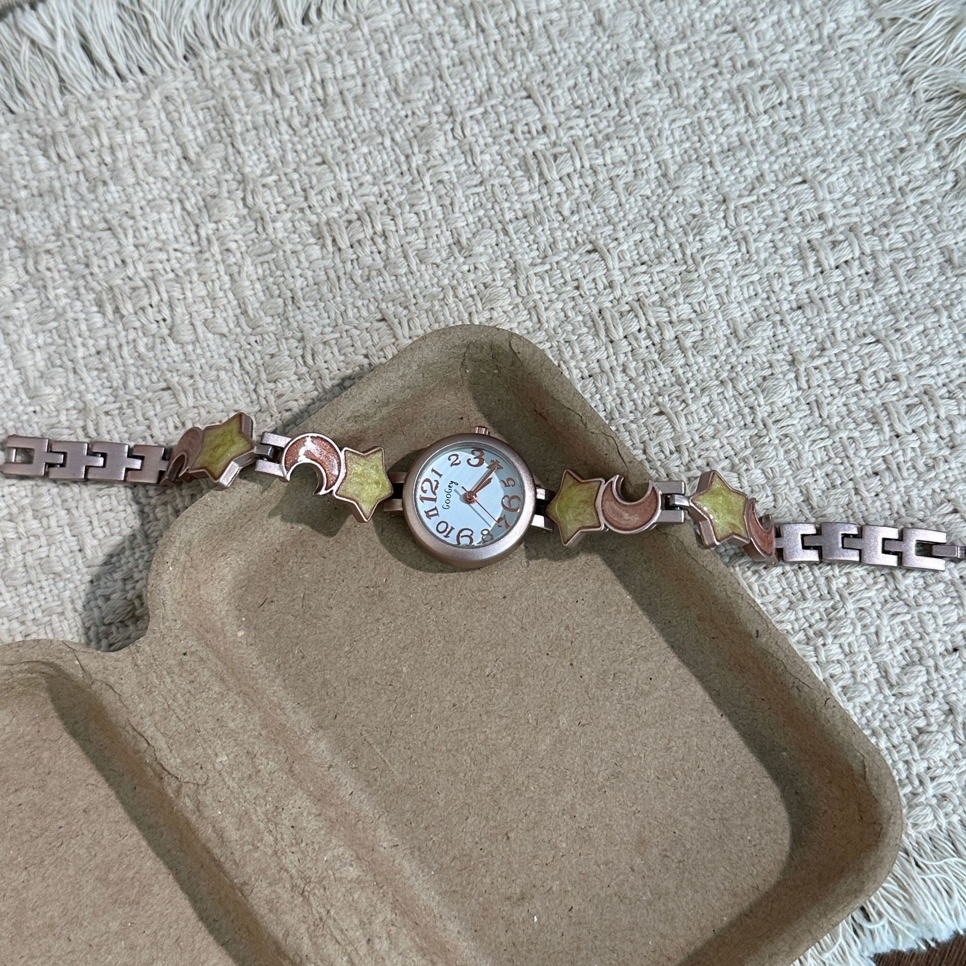 Orange star and moon watch-s1617b