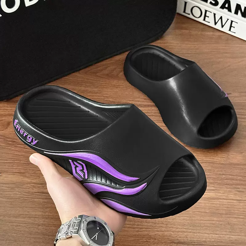 拖鞋男款外穿夏季新款户外时尚运动软底轻盈居家情侣eva拖鞋厚底