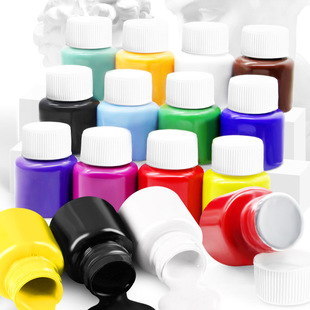 25ml Bottled Propylene Wall Painting Art Graffiti Large Capacity Waterproof Bingene Painting Gypsum Doll Propylene Pigment Factory