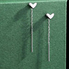 Silver small design earrings, 2022 collection, simple and elegant design