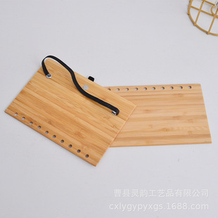 Wooden Binder Multifunctional Office Notepad Cover Bamboo Notebook Book Cover Hand Ledger Binder Wholesale