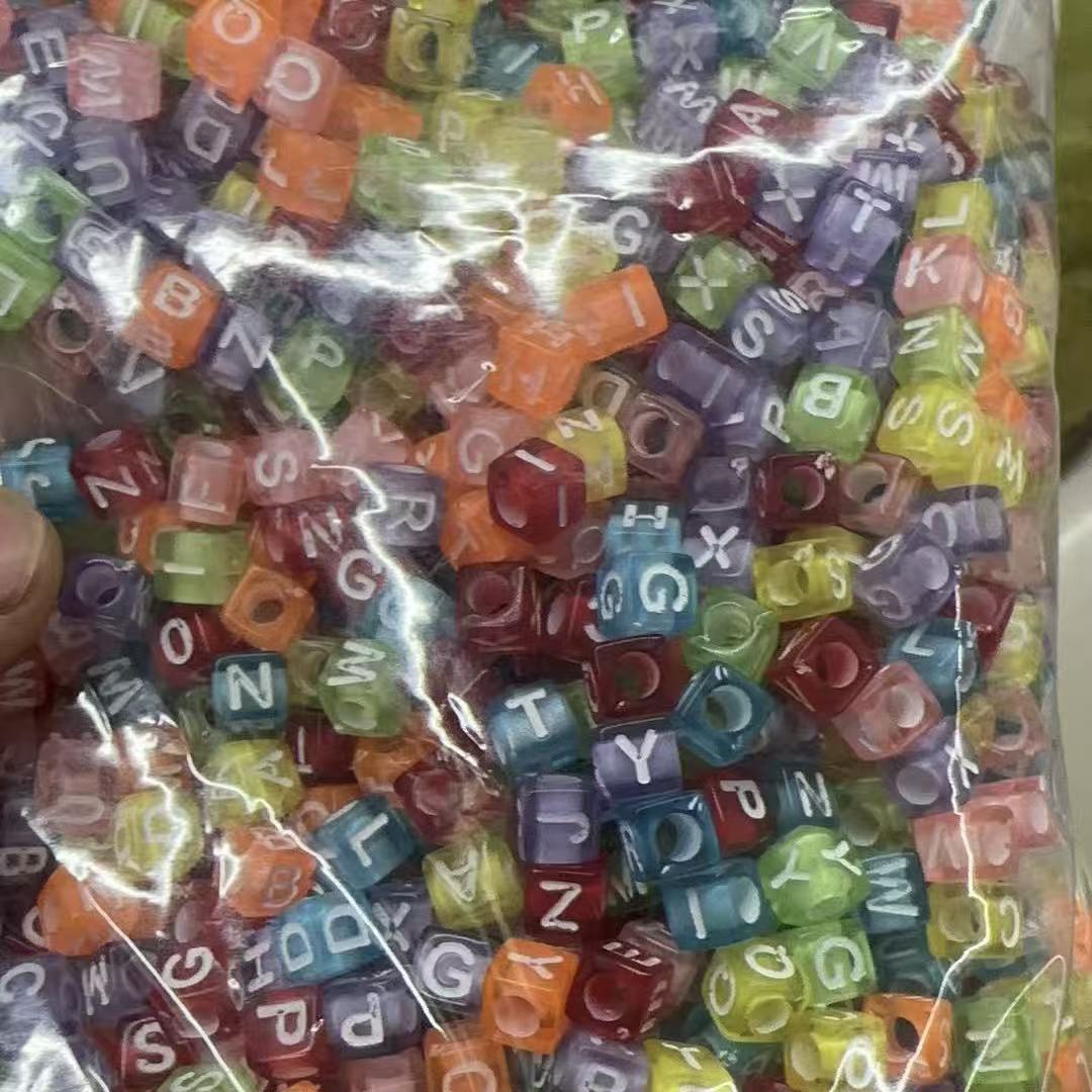 Mixed set with letters