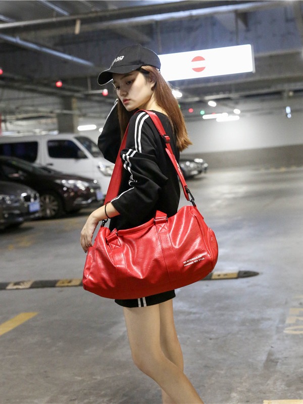 Almacén de zapatos independiente bolsa de viaje de corta distancia bolsa de fitness bolsa de entrenamiento deportivo de yoga para mujer bolsa de viaje portátil impermeable para mujer