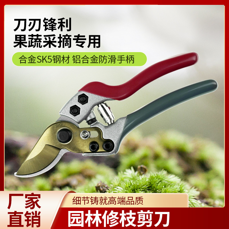 果树修枝剪树枝专用花艺花卉枝剪子园林工具园艺剪刀剪枝花剪修剪