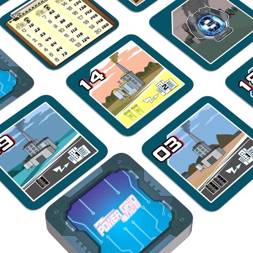 High quality power plant power network power company Chinese belt expansion strategy board game