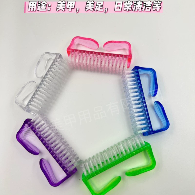 Инструменты для маникюра: большая пластиковая щетка для пыли, щетка для чистки ногтей, щетка для маникюра, прямые поставки с фабрики