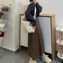 2025新款时尚质感慵懒风软皮超大容量休闲单肩斜挎女包托特包百搭