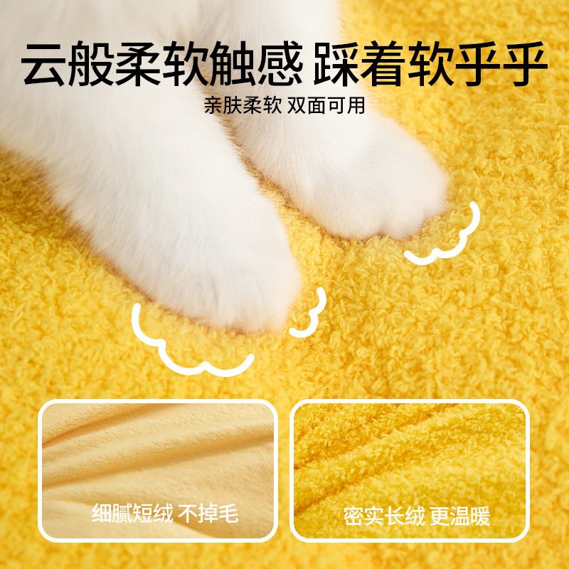 新款跨境批发猫窝封闭式安全感四季通用保暖别墅房子睡觉用狗狗屋|undefined
