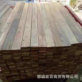 批发老榆木板材实木装修木地板老榆木楼梯踏步板超市装饰板