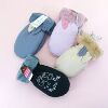 Children's keep warm cartoon cotton gloves suitable for men and women girl's