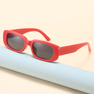 Cross-border New Small Box Children's Parent-child Sunglasses Cute Cartoon Jelly Color Fashion AliExpress Baby Sunglasses