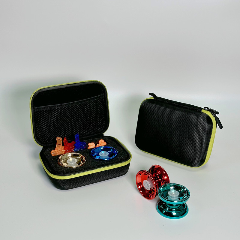 Bolsa de almacenamiento de bolas de yoyo multifuncional de 1-12 orificios Bolsa de bolas de amortiguación de vibraciones de punto Caja de almacenamiento de EVA Caja de colección portátil