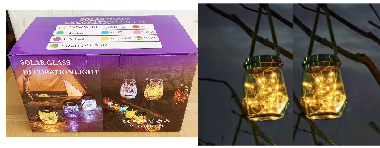 가장자리가 광택이 나는 30구슬 따뜻한 광택 상자 2팩