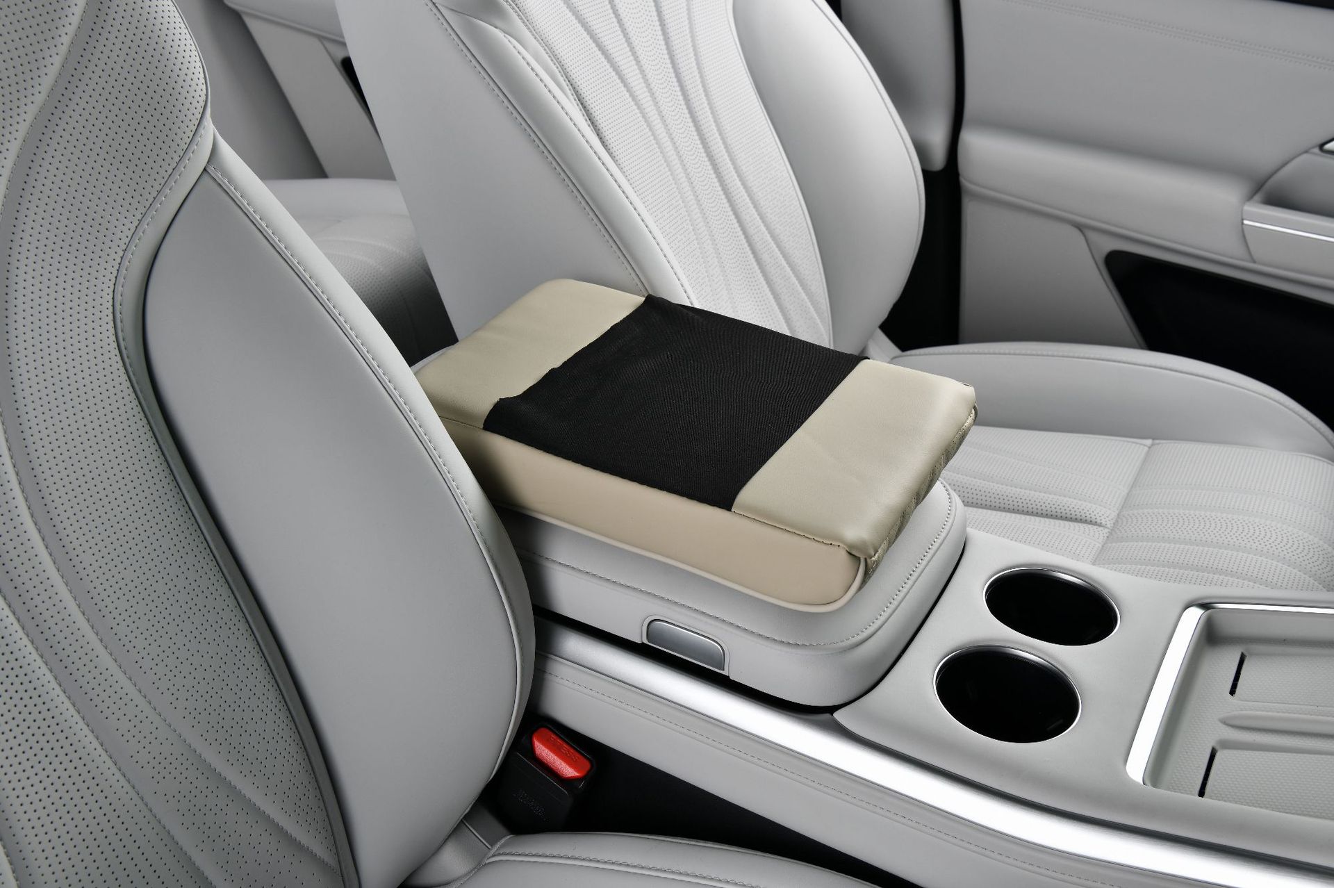 Car Armrest Box Pad Memory Foam Booster Pad Universal Armrest Pillow Central Armrest Box Cover Lengthened, Widened and Thickeneded