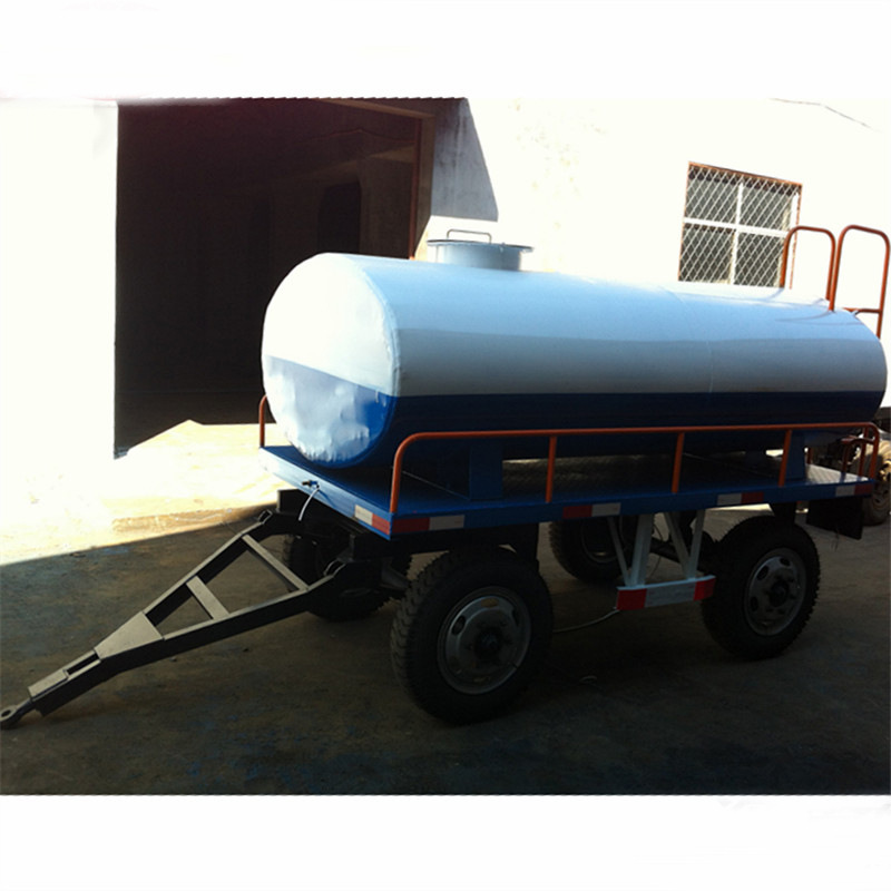 4吨水罐拖车 园林洒水罐车 工具车 油罐拖车 园林洒水车