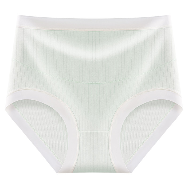 Ropa interior de mujer embarazada entrepierna antibacteriana de algodón de Mujer Pantalones cortos de embarazo temprano, medio y tardío postparto ropa interior de mujer sin costura de algodón de cintura alta