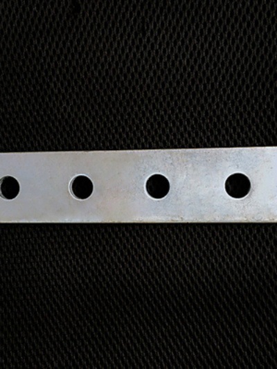 C型钢镀锌不锈钢连接件光伏支架配件十字三角三眼四孔平面