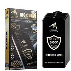 300CC大弧適用リンゴ16promax強化膜防塵静電気防止ip 16全画面携帯電話膜11/xr