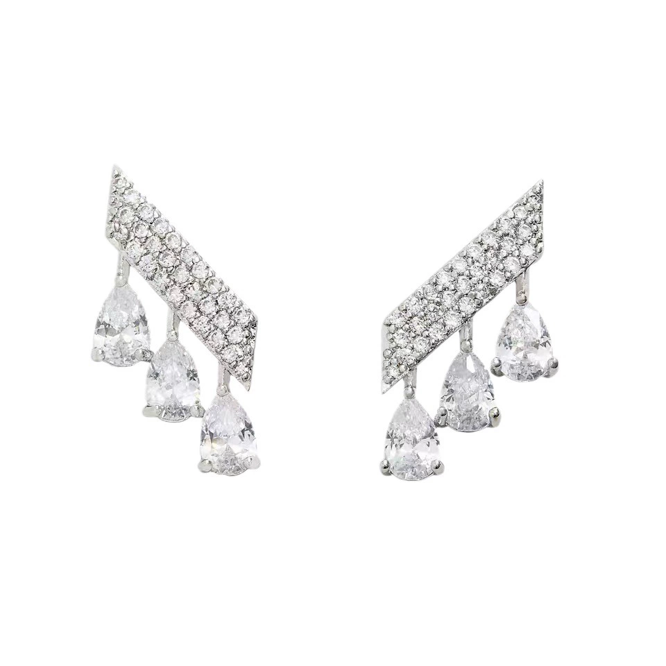 Серебряная игла, базовые милые серьги, образец серебро 925, европейский стиль, интернет-знаменитость