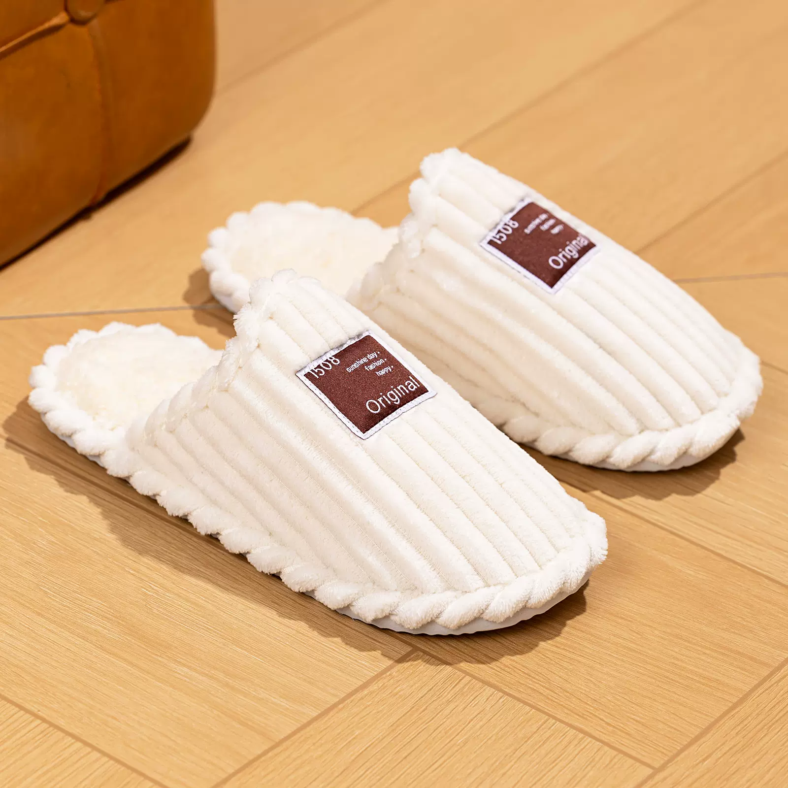 鞋子女棉鞋冬季居家棉拖鞋跨境代发大码保暖拖鞋一脚蹬加绒半托