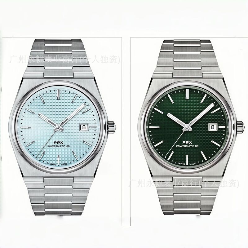 Tianjia Prx Series Men's Mechanical Watch Cross-Border Foreign Trade Calendar Casual Transparent Back Watch Luminous Waterproof Men's Watch Tianjia Prx Series Men's Mechanical Watch Cross-Border Foreign Trade Calendar Casual Transparent Back Watch Luminous Waterproof Men's Watch