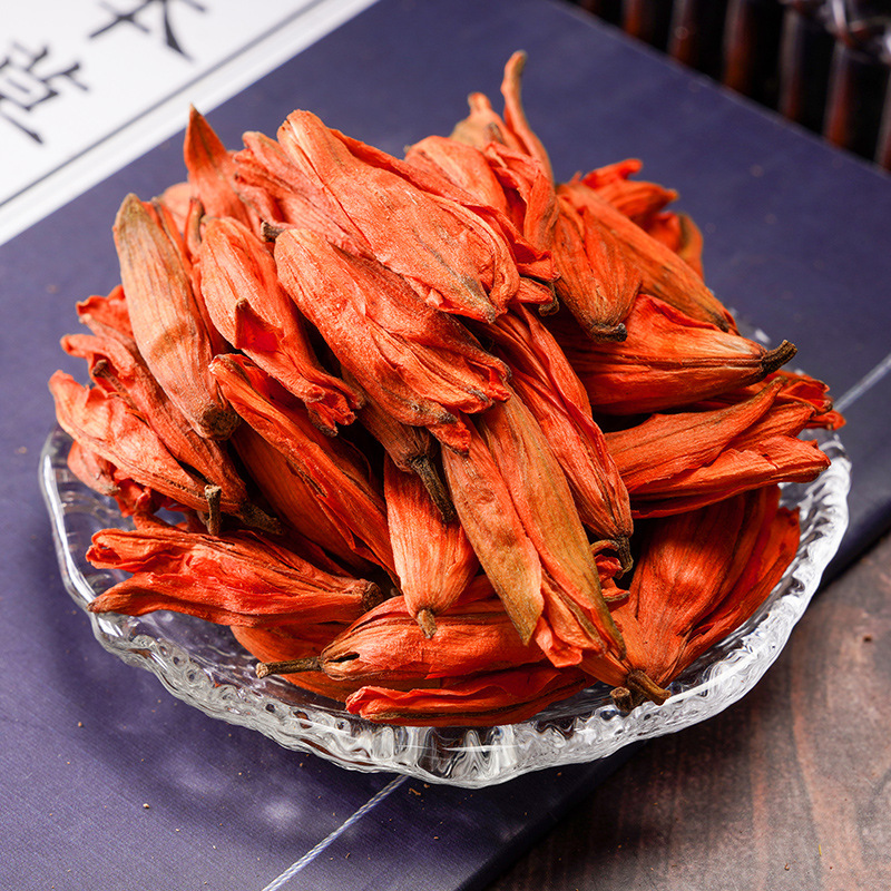 Dried Lily Flower Bai He Hua 500g Sulfur-Free Herbal Tea Buds for Infusions and Blends overview