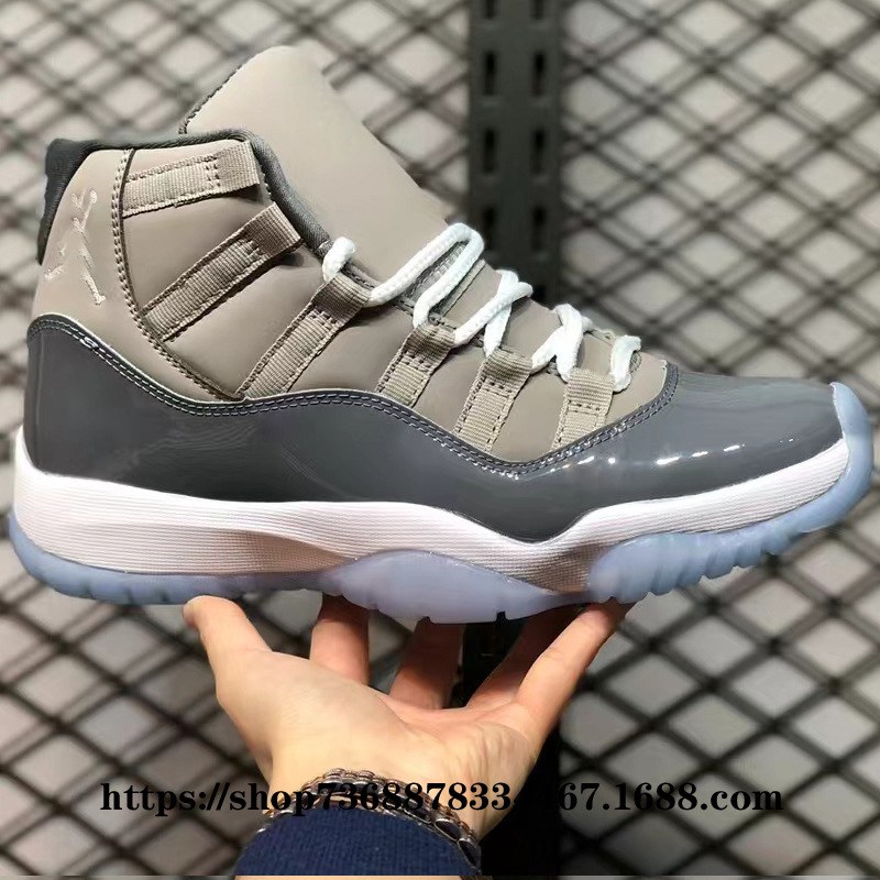 Zapatos Putian Pure original AJ11 ts zapatillas de deporte de gancho para hombres y mujeres marca compartida de alto nivel Big Demon King primera capa de cuero Kanghead baloncesto