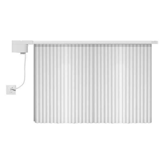 Intelligent electric curtain hidden mute track intelligent voice control automatic remote control support voice control opening and closing