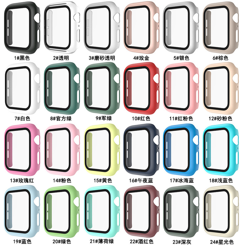 For Apple Watch Case Ultra Apple Watch Case PC Apple Case Tempered Film iwatch Case
