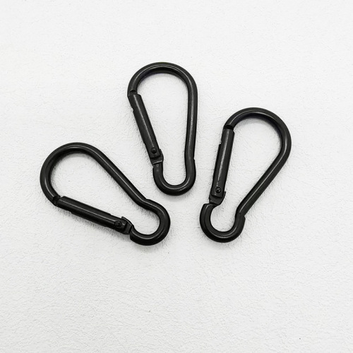 4th and 5th black epoxy climbing buckle D-shaped gourd-shaped hook camera speaker clip Bluetooth earphone hook