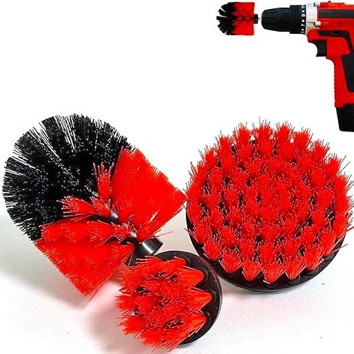 procesamiento de tres piezas de herramientas de perforación eléctrica cepillo de pulido de automóviles cepillo de limpieza cepillo de disco cepillo eléctrico mayorista
