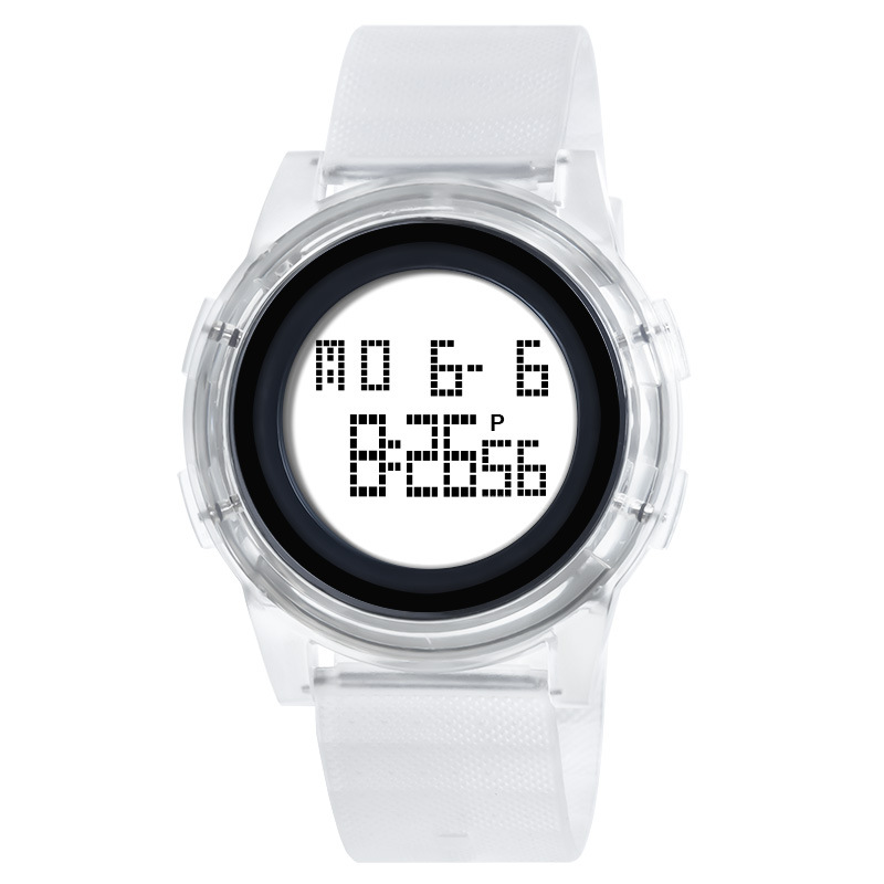 Moda estudiante de secundaria deportes reloj electrónico tendencia multi-funcional alarma luminosa al aire libre reloj electrónico fábrica al por mayor
