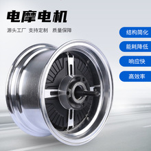 供应电动摩托车直流无刷电机带轮毂轮胎大功率电摩轻量化电机