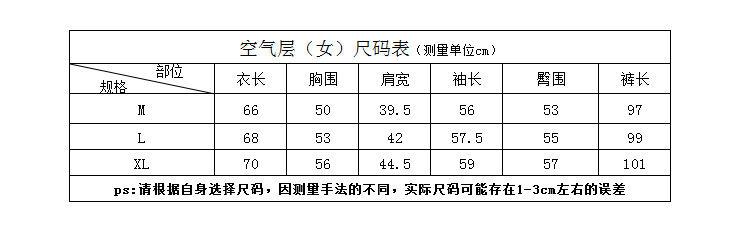 秋冬纯棉空气层睡衣女士 夹棉加厚大码睡衣家居服保暖起居服详情2