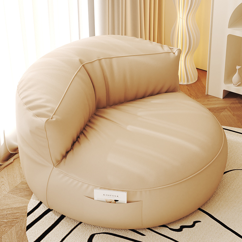 Dormitorio pequeño balcón se puede acostar bolsa de frijoles sala de estar casa tatami casa pequeño sofá red sofá perezoso hoja