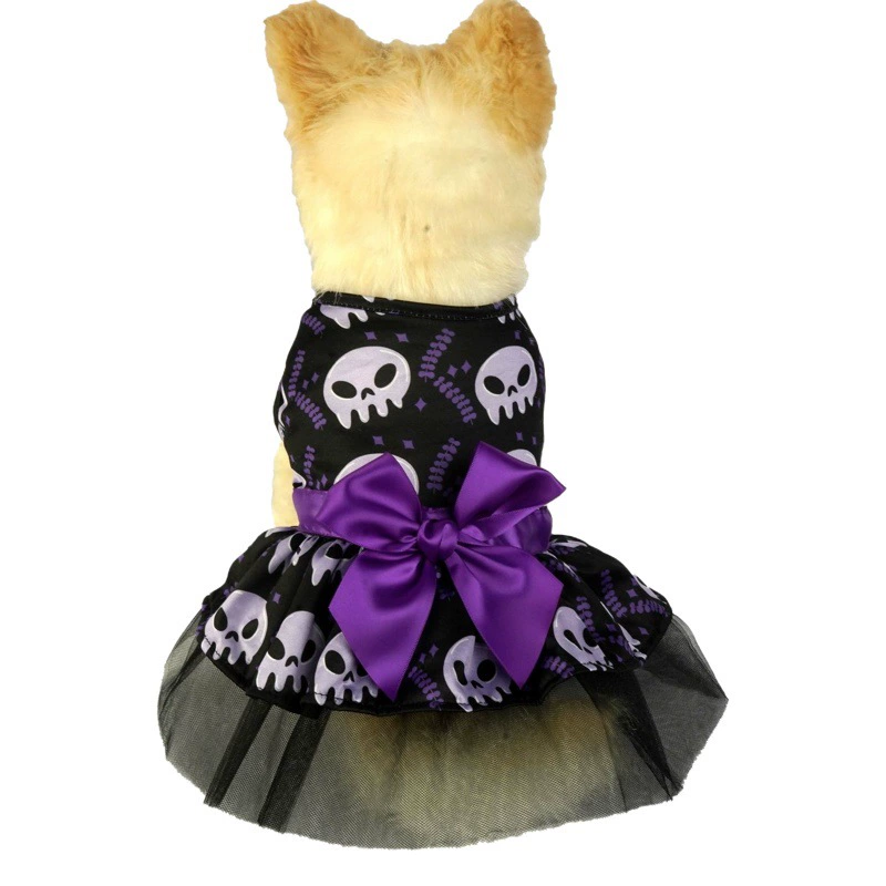 Трансграничная одежда для домашних животных Amazon Halloween, сетчатая юбка для собак, цельные принадлежности для домашних животных