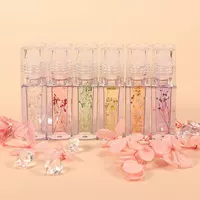 Hengfang Flowers Бесцветное масло для губ Увлажняющая и увлажняющая смазка для губ Осенне-зимний Уход за губами для студентов мужского и женского пола