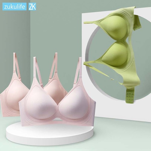 Invisible Underwear ZK Zhongshan Underwear Wholesale Bra No-wire Bra Comfort Push-up Beauty Back Bra