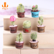 微景观多肉植物盆栽仙人掌饰品配件diy家居装饰摆件