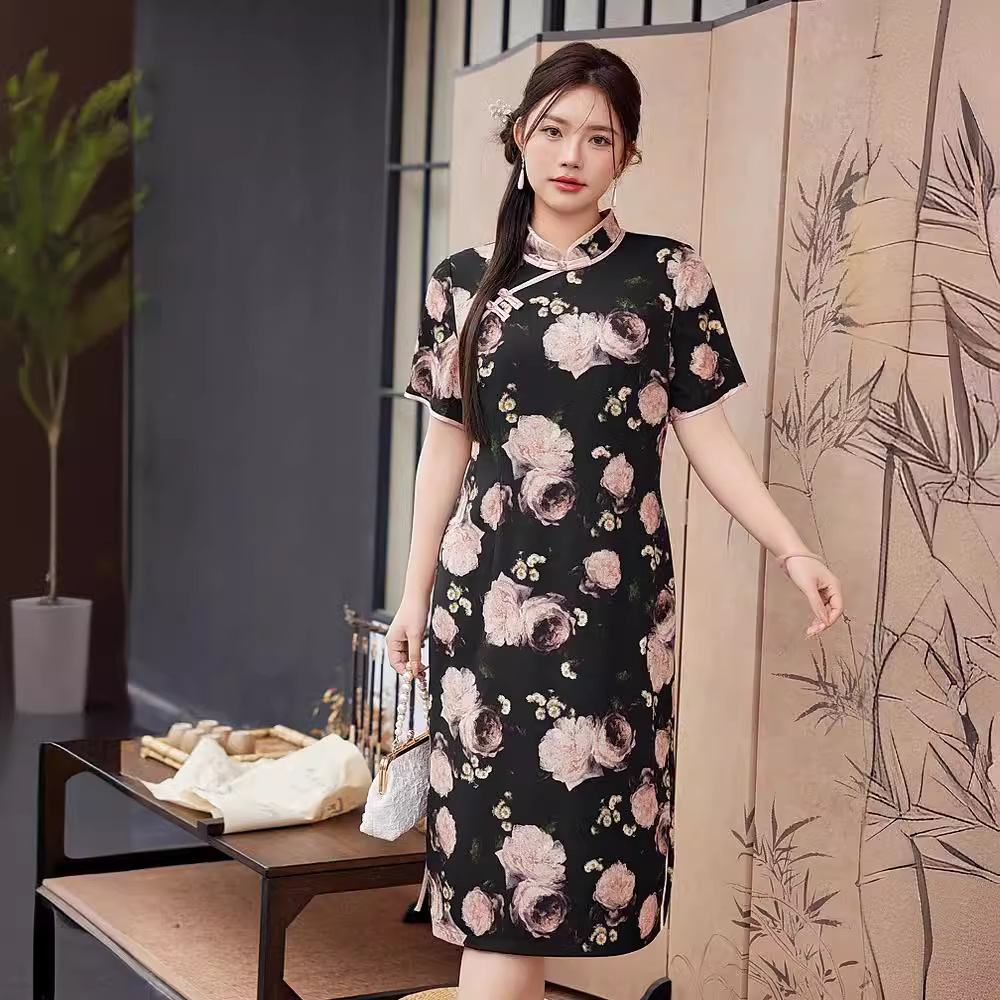 Summer retro cheongsam